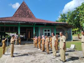 Apel Pagi Pamong Kalurahan Serut dilanjutkan Rakor Pamong Kalurahan